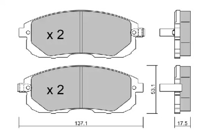 Дополнительные работы AISIN для NISSAN SENTRA VII (B17) 1.6